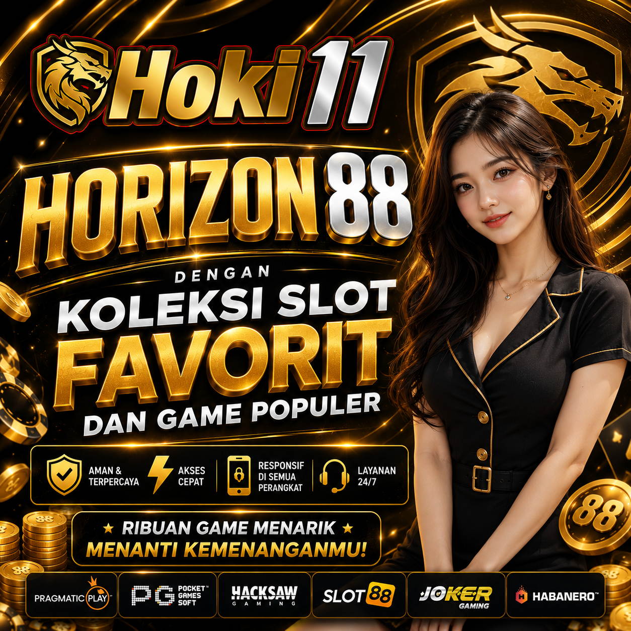 HOKI11 : Horizon 88 dengan Koleksi Slot Favorit dan Game Populer